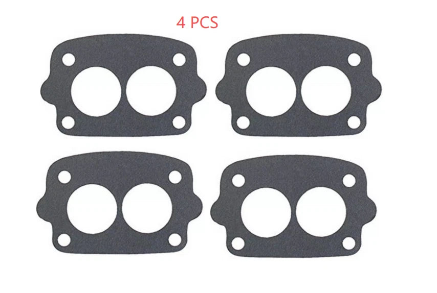Set of 4 Carburetor Base Gaskets for Mercruiser 4Cyl 2.5L 3.0L 3.7L 27-64692 18-0356 31320