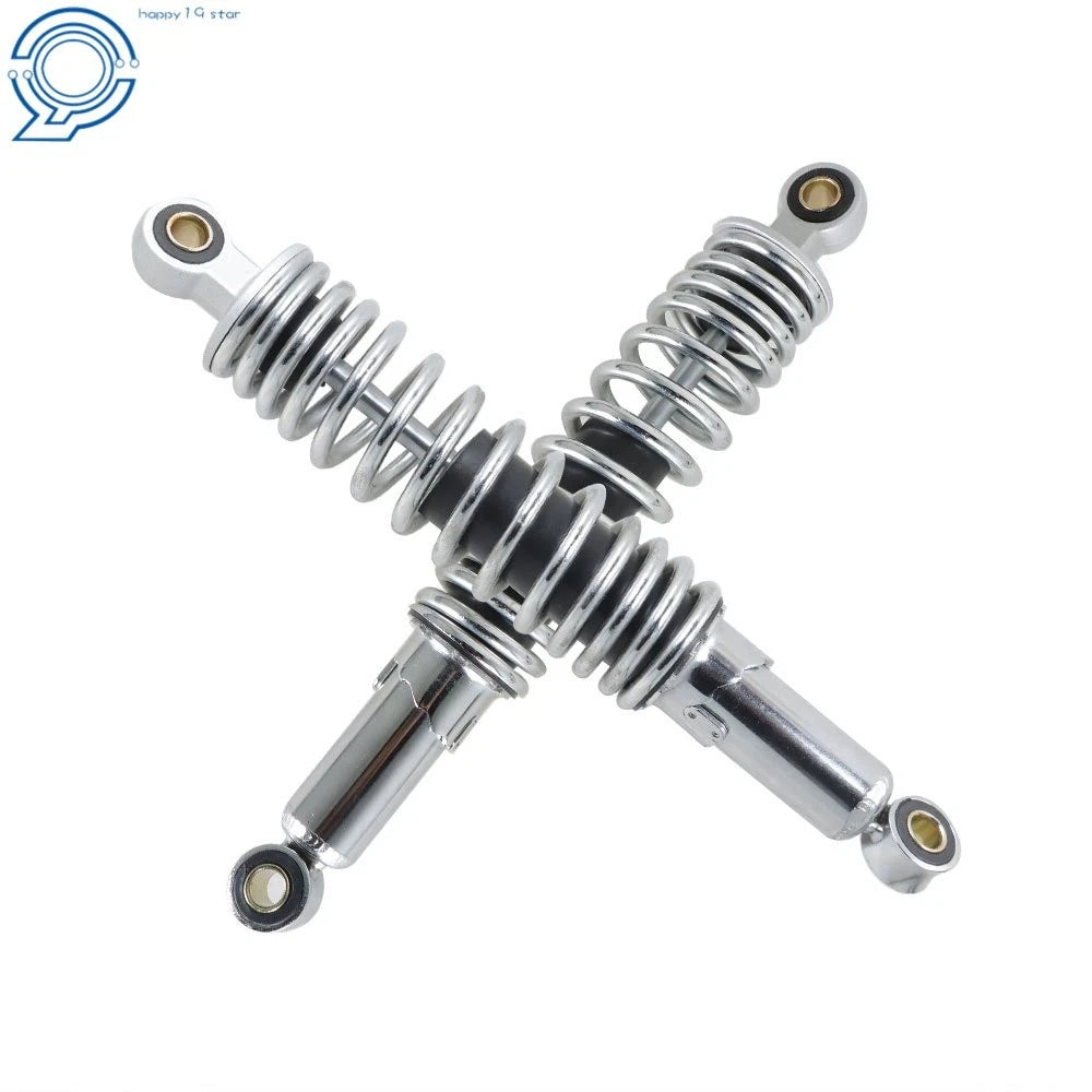 320mm Chrome Rear Shock Absorbers for Sportster XL883 1200 (1979–2012)