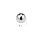 Set of 50 Precision 5mm Chrome Steel Balls for Bearing Keychain