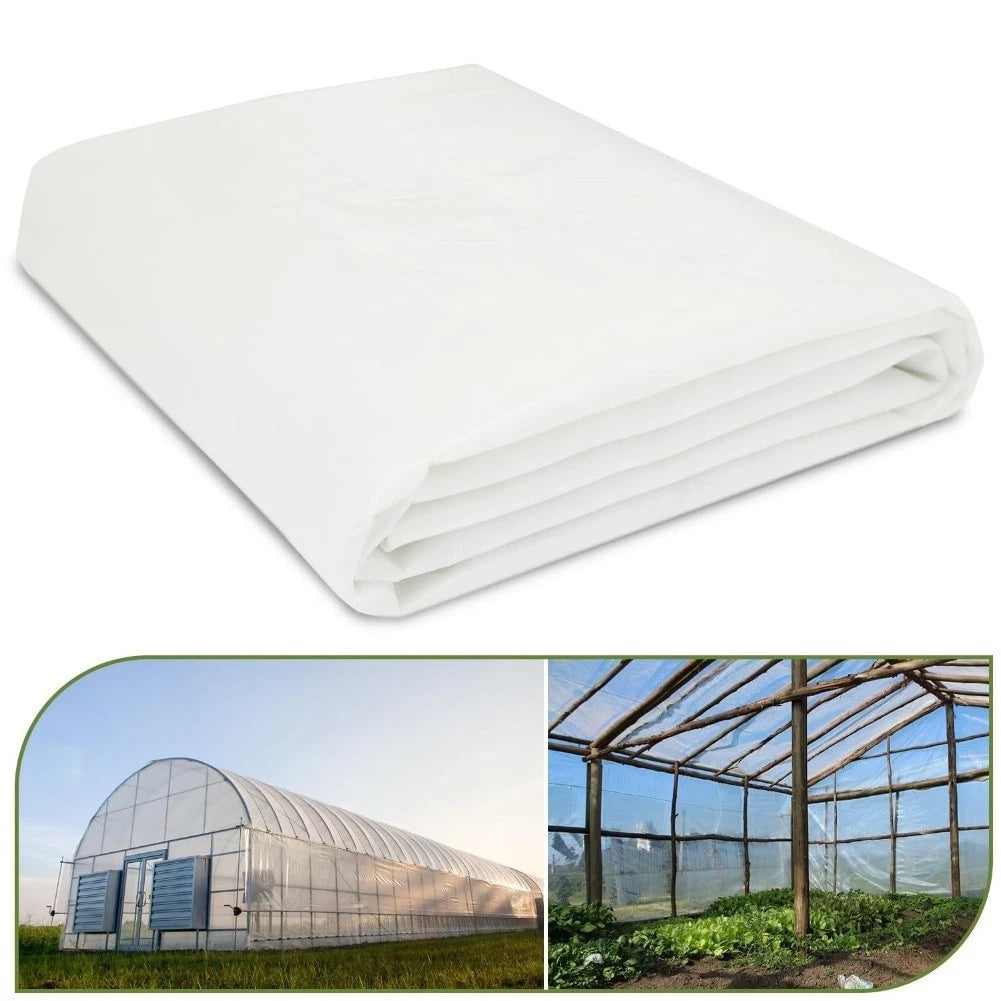Set of 3 Transparent Greenhouse Film for Cold Frames and Outdoor Projects