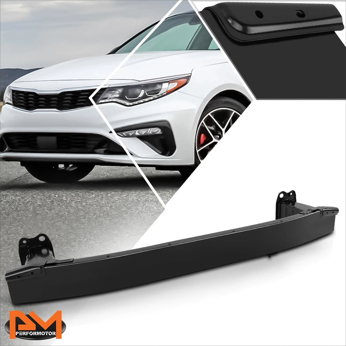 Front Bumper Reinforcement Impact Absorber Bar for Optima (2019–2020)