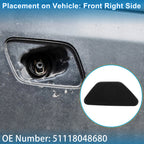 Front Right Washer Nozzle Cover Cap No. 51118048680 for BMW 528i (2011–2016)