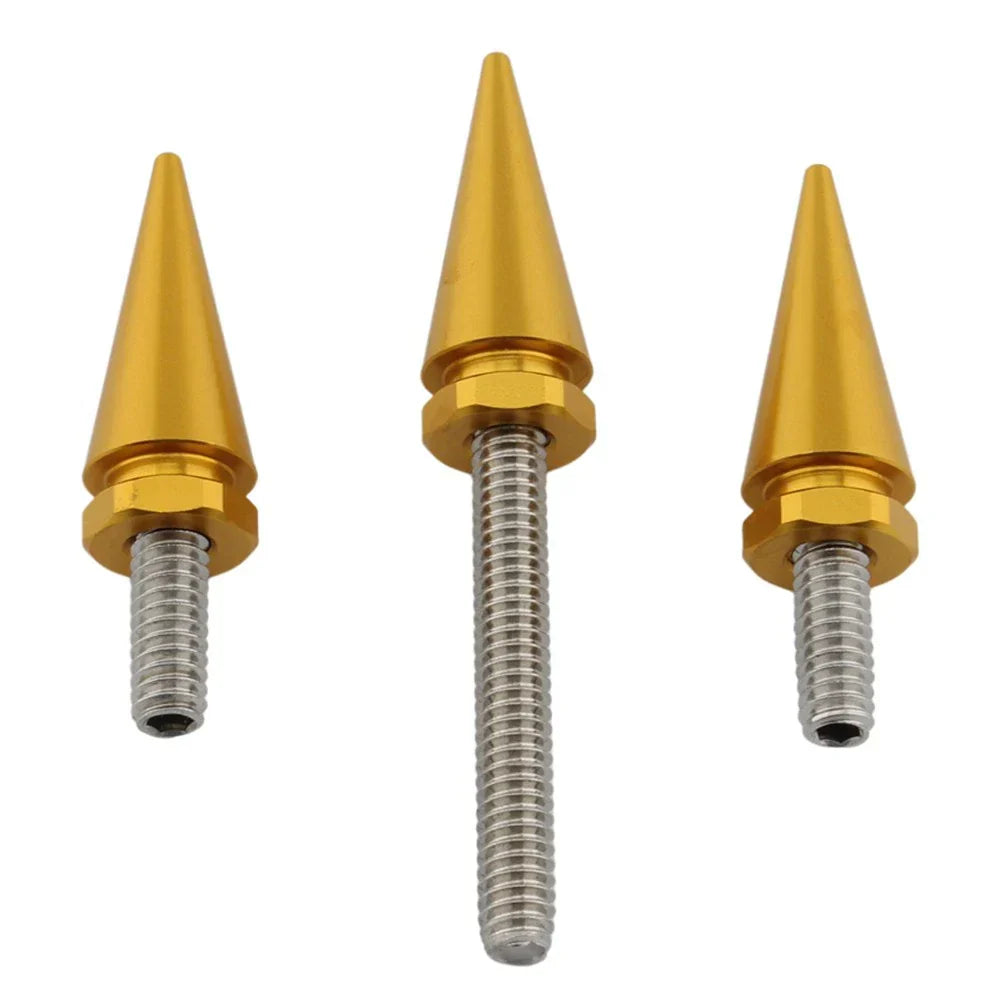 3 x 6mm Gold Windshield Screws for Harley Electra Glide (2014-2023)