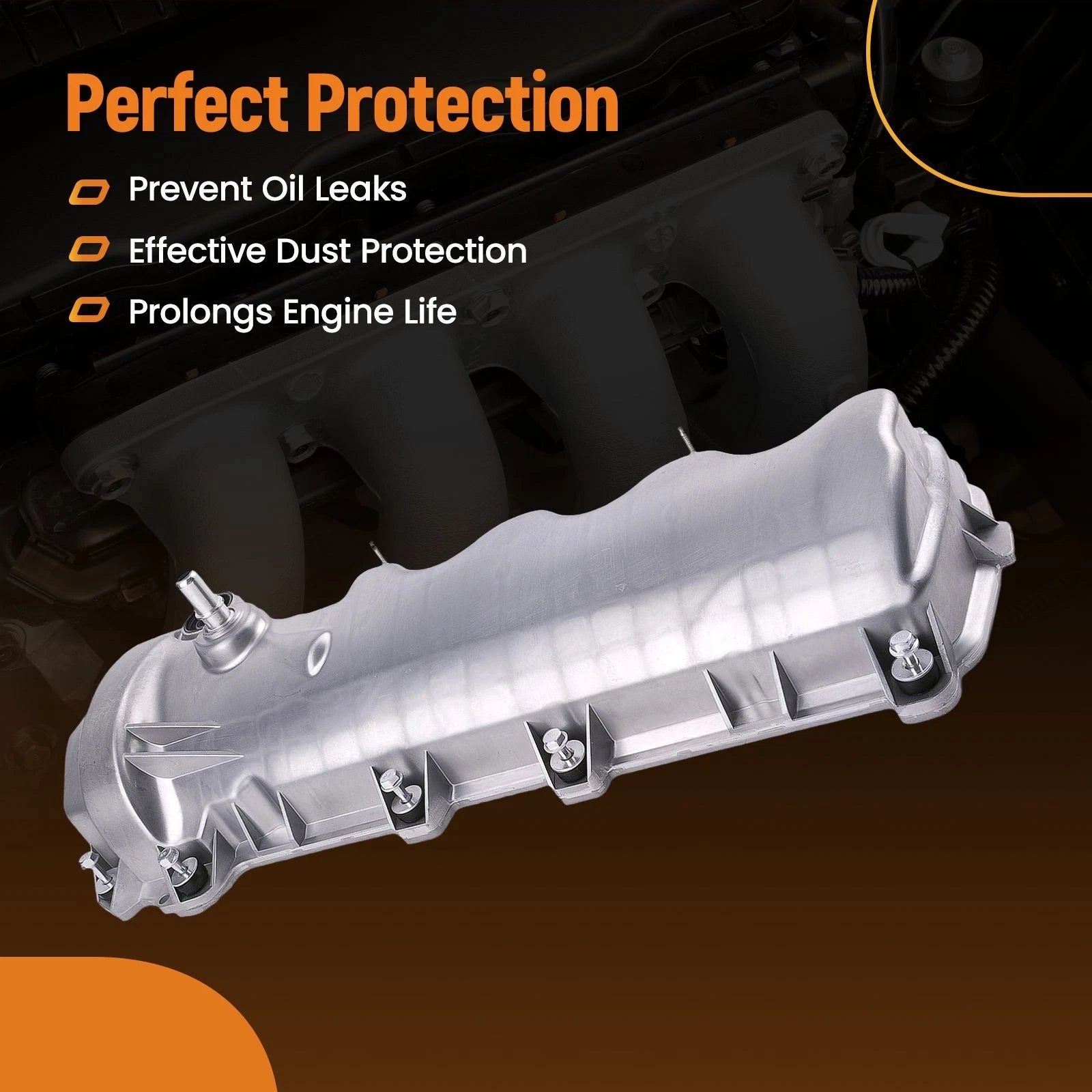 Engine Valve Cover Left Side for Ford Mustang Explorer Sport Trac 4.6L (2005–2010)