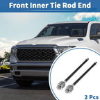2 x Front Inner Tie Rod End Links for Dodge Ram 1500 (2006-2012)
