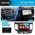 10.1" Carplay Radio Head Unit GPS for Mitsubishi Lancer 10 CJ (2010–2017)