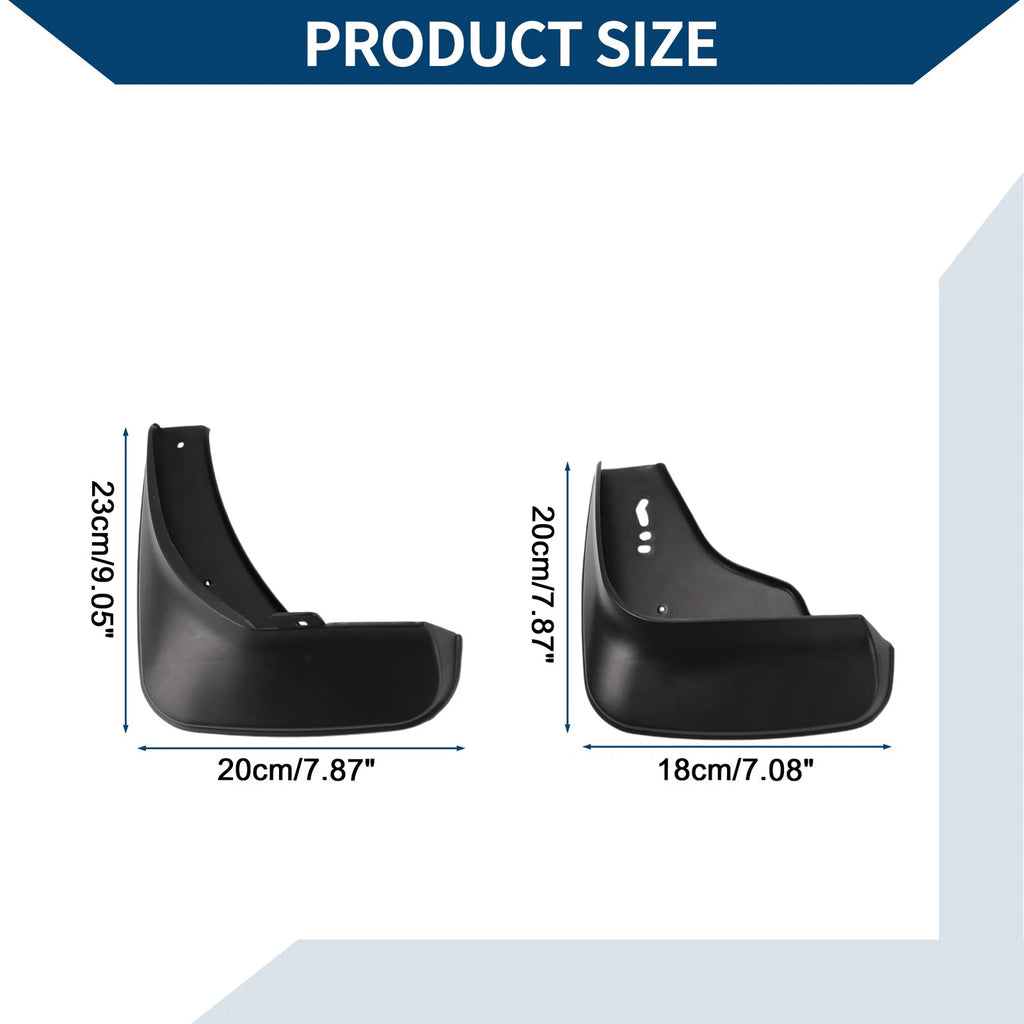 Set of 4 Mud Flaps Splash Guards for Toyota Reiz (2007–2010)