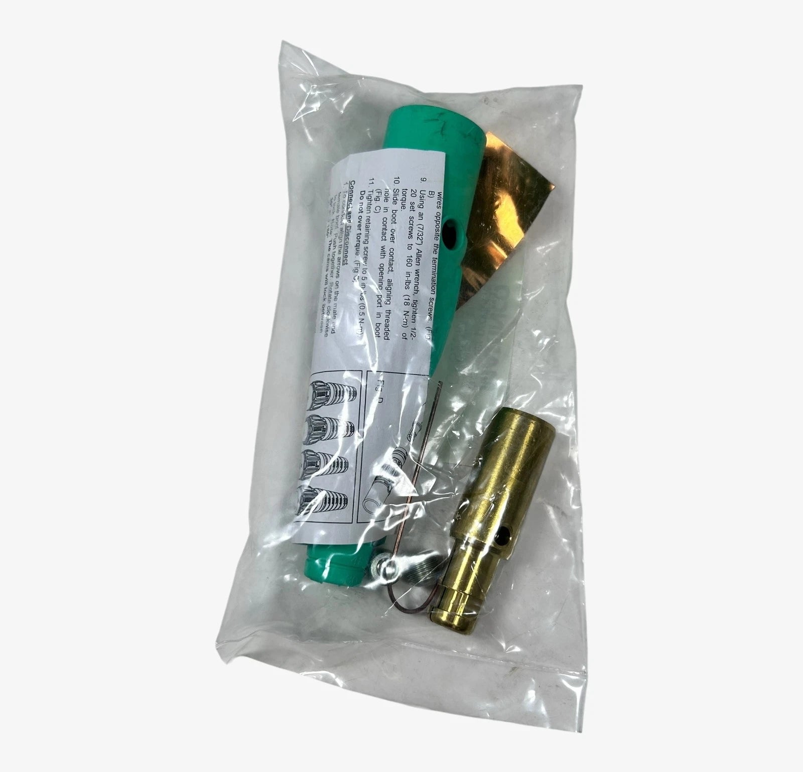 Inline Single Pin Connector for Marinco CLS20MB-E (400A / 600V)
