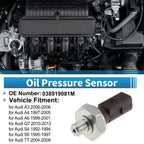 1 Pcs No.038919081M Engine Oil Pressure Sensor for Audi A3 (2006–2008)