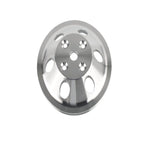 Water Pump Pulley for Chevy SB 327 305 350 Long Water Pump (1 Groove, Aluminum)