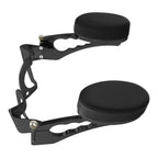 Adjustable Black Passenger Armrests for Harley Electra Street Glide (2014–Up)