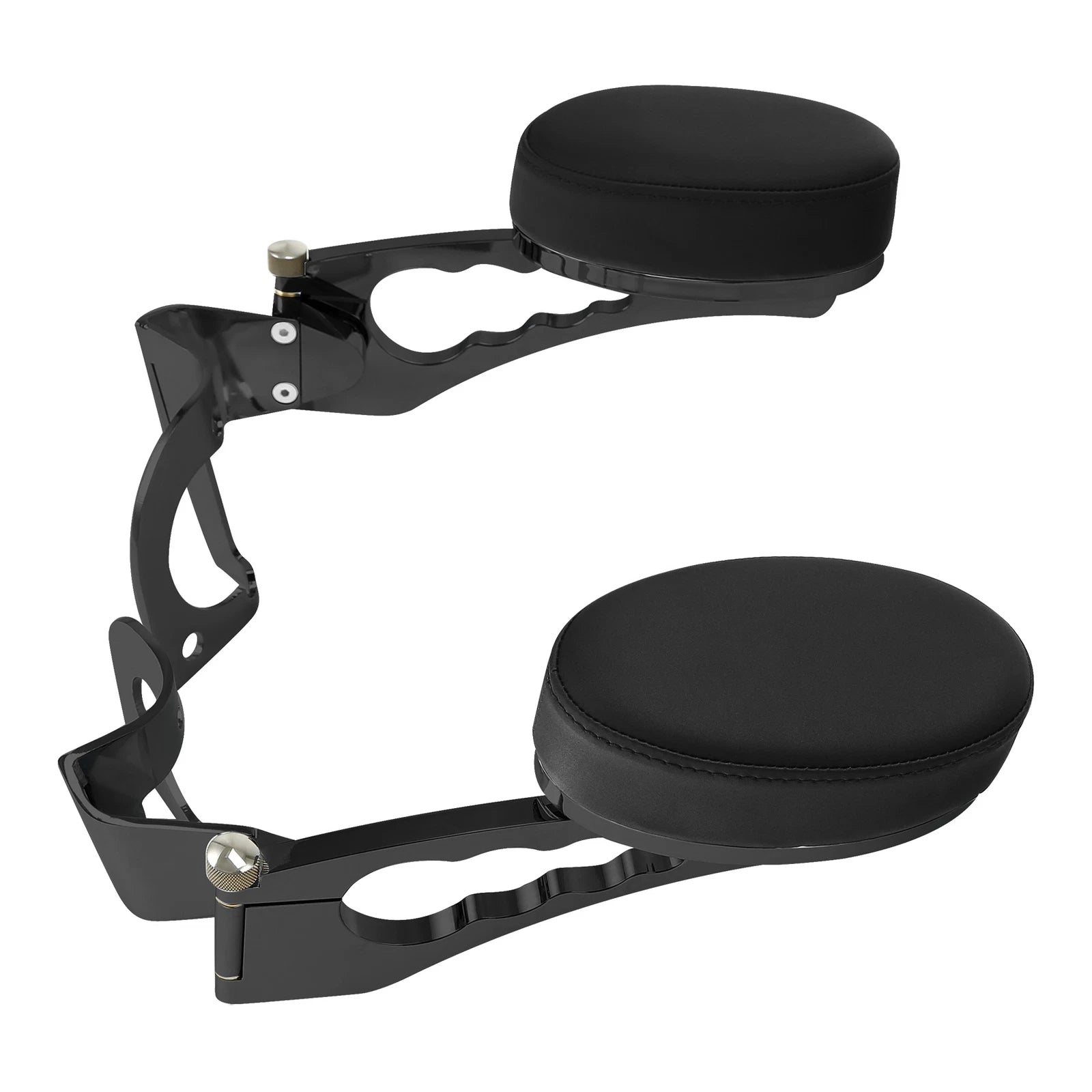 Adjustable Black Passenger Armrests for Harley Electra Street Glide (2014–Up)