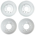 Hella Brake Rotors Kit 315mm Front & 272mm Rear for Mercedes W463 G500 G55 AMG G550