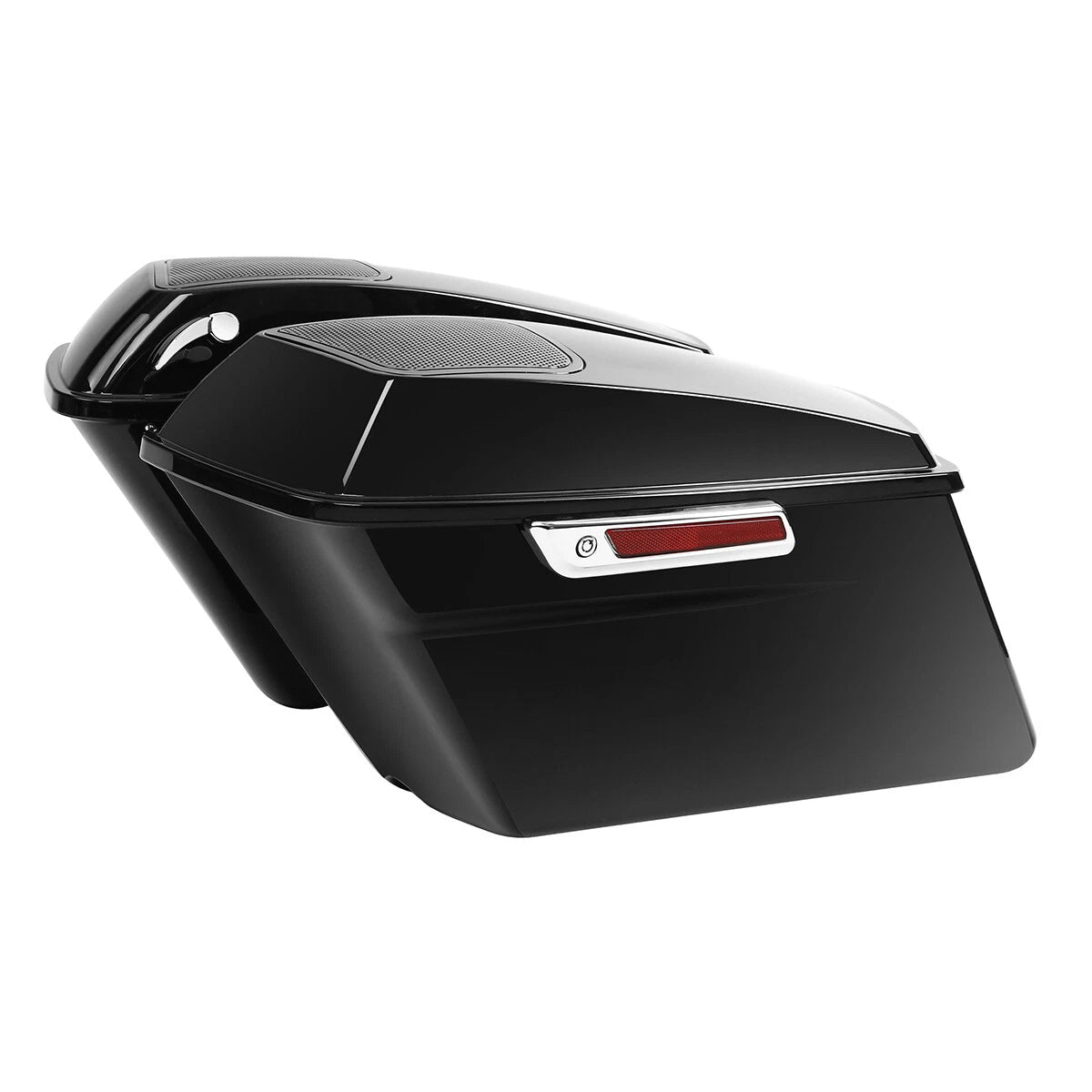 Hard Saddlebag 6x9" Speaker Lids Conversion Bracket for Harley Softail (1984–2013)