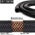 5/8" Nitrile Rubber EFI Fuel Injection Line Hose