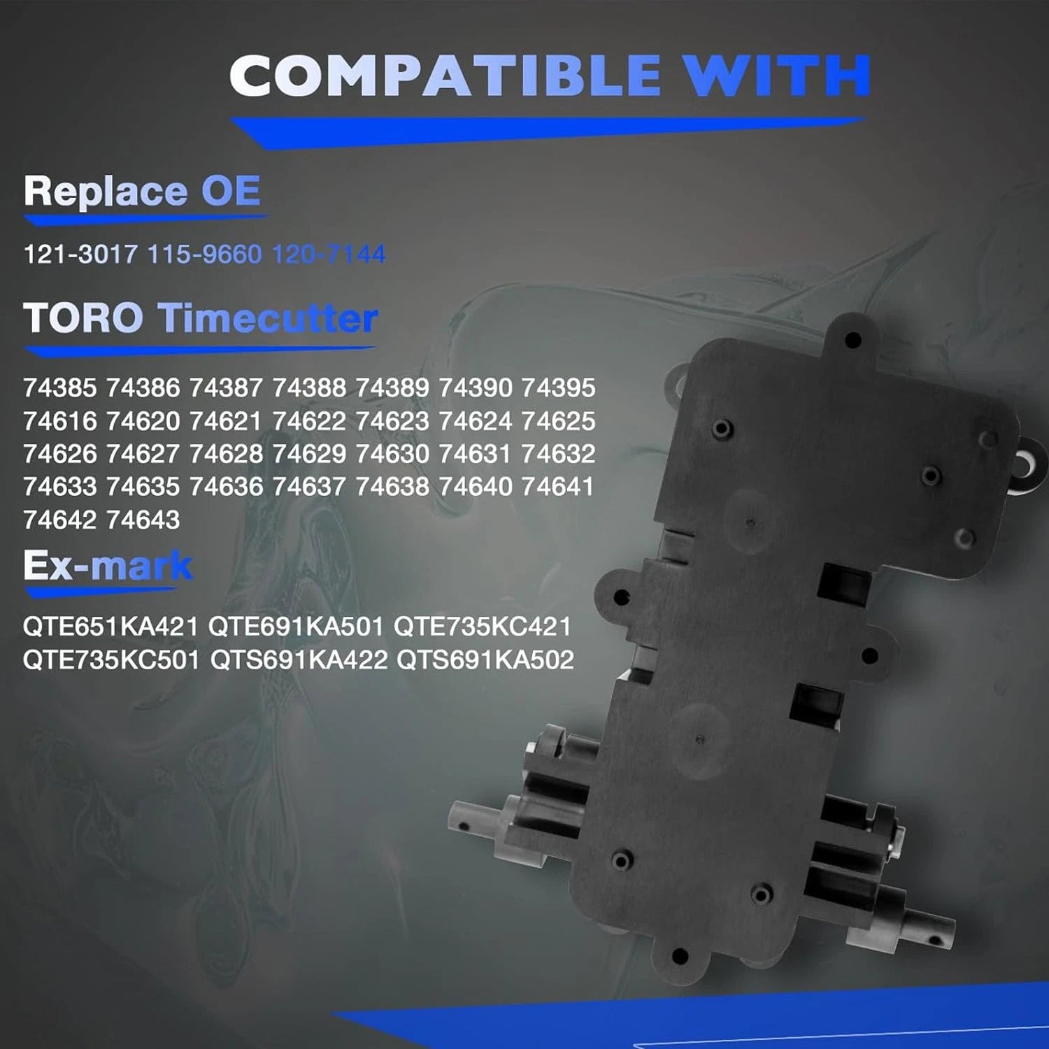 Brake Control Module Box Assembly for Toro Timecutter ZS SS MX (2010–2023)