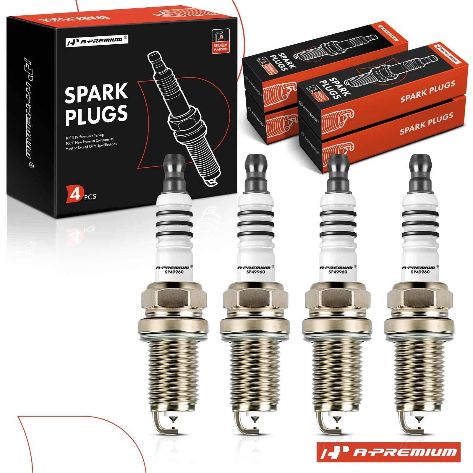 Iridium & Platinum Spark Plugs for Toyota Corolla (2000-2008)