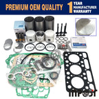 Overhaul Rebuild Kit STD D1101 DH1101-A for Kubota Tractor L245 (1975–1985)
