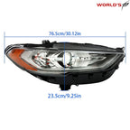 Projector Headlight with LED DRL for Ford Fusion (2017–2019)