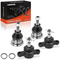 Set of 4 Front Lower & Upper Ball Joints for Hyundai Sonata (2006–2010)