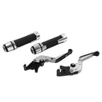 Folding Extendable Brake Clutch Levers & Handlebar Grips for BMW C650GT C600