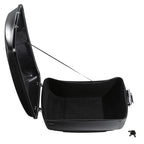 Trunk for Harley Touring Electra Glide (2014–2024) Black Denim
