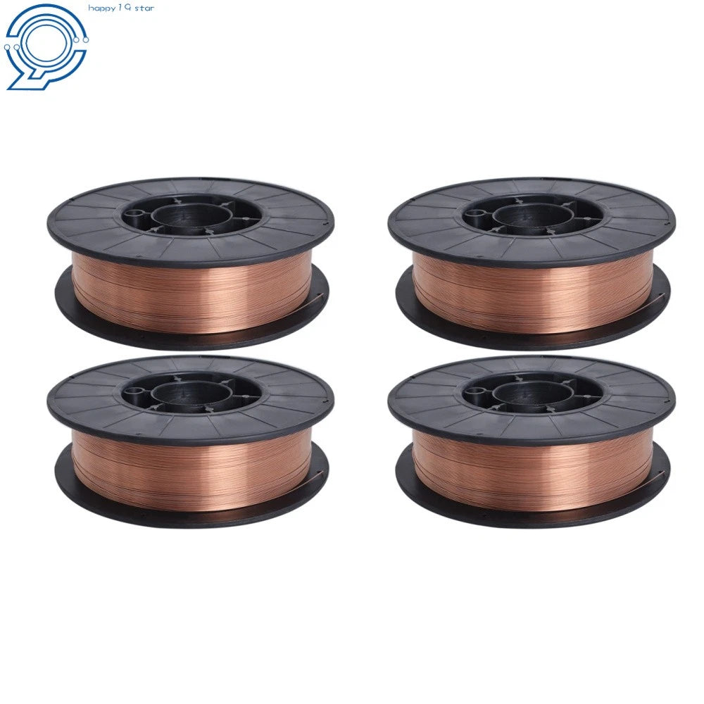 Set of 4 ER70S-6 .030" Mild Steel MIG Welding Wire 10-lb Roll