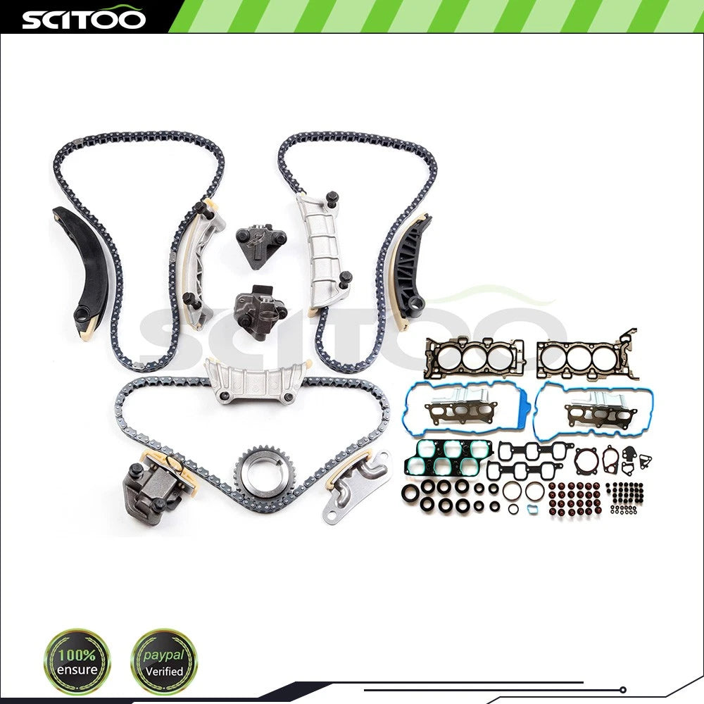 Timing Chain Kit & Head Gasket Set for Buick Enclave Saturn 3.6L (2008–2017)