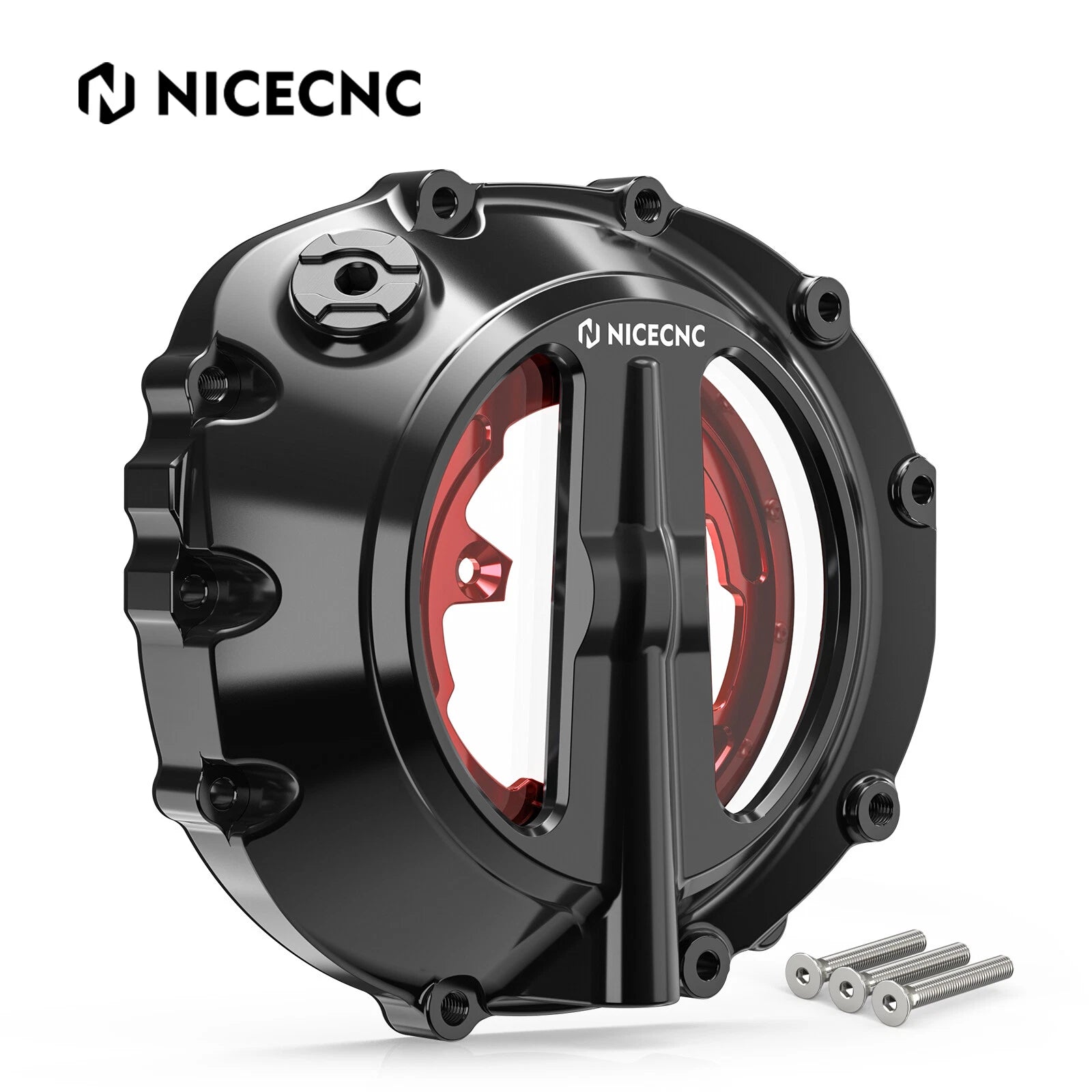 Anodized Clear Clutch Cover Protector for BMW M1000RR (2021–2023) S1000R (2022–2023)