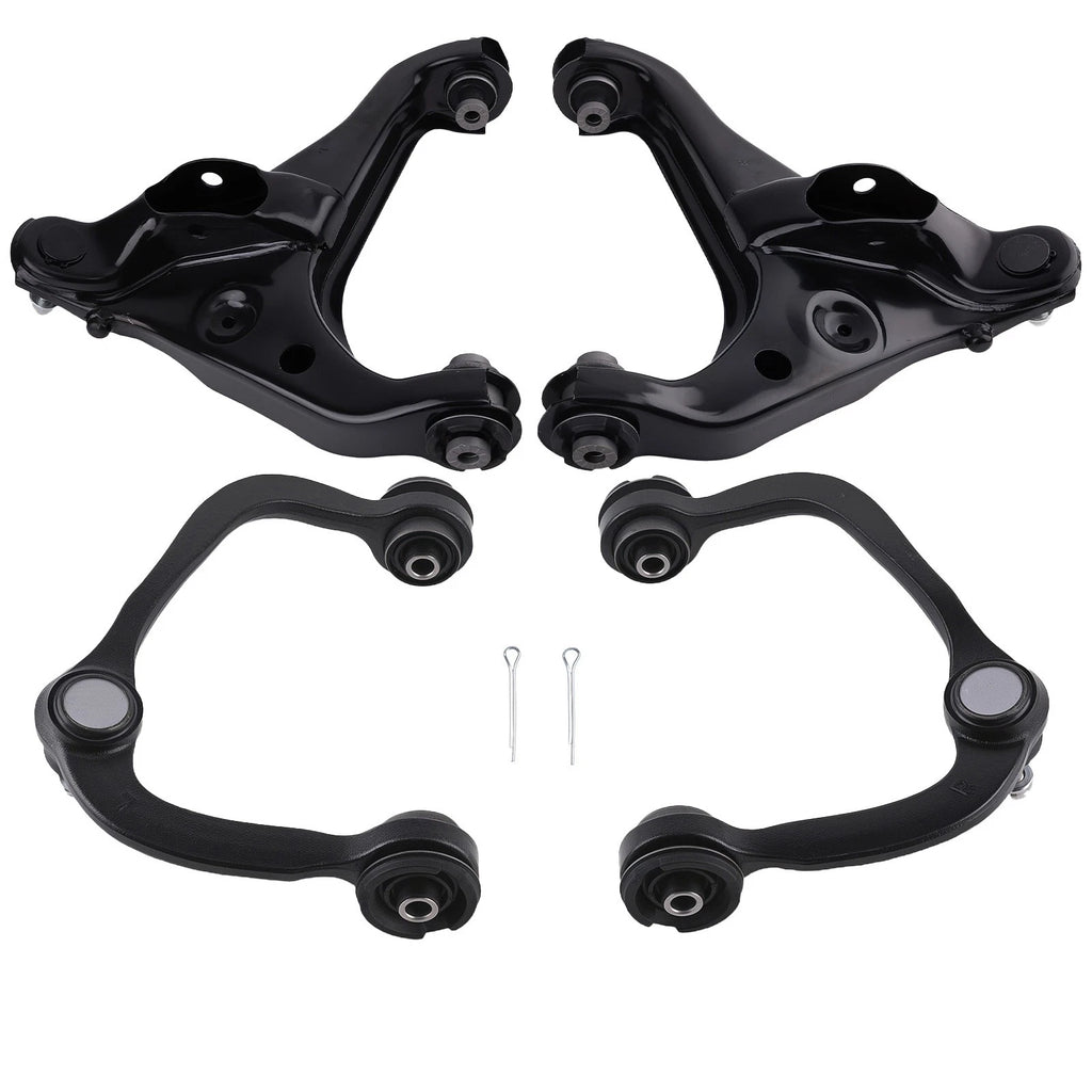 Set of 4 Front Lower Upper Control Arms for Ford F-150, Expedition, Lincoln Navigator (2009–2023)