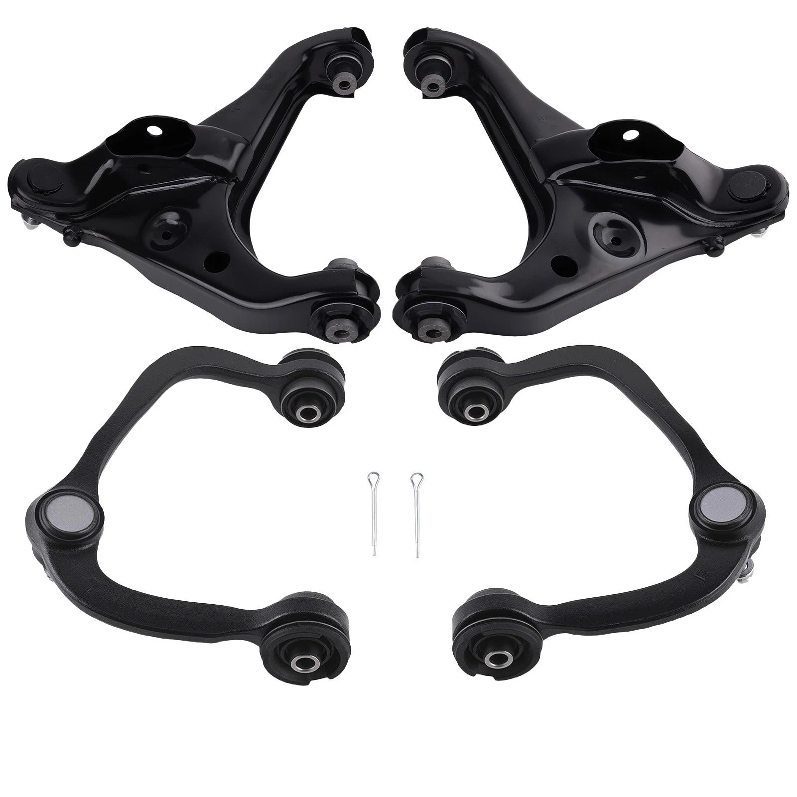 Set of 4 Front Lower Upper Control Arms for Ford F-150, Expedition, Lincoln Navigator (2009–2023)