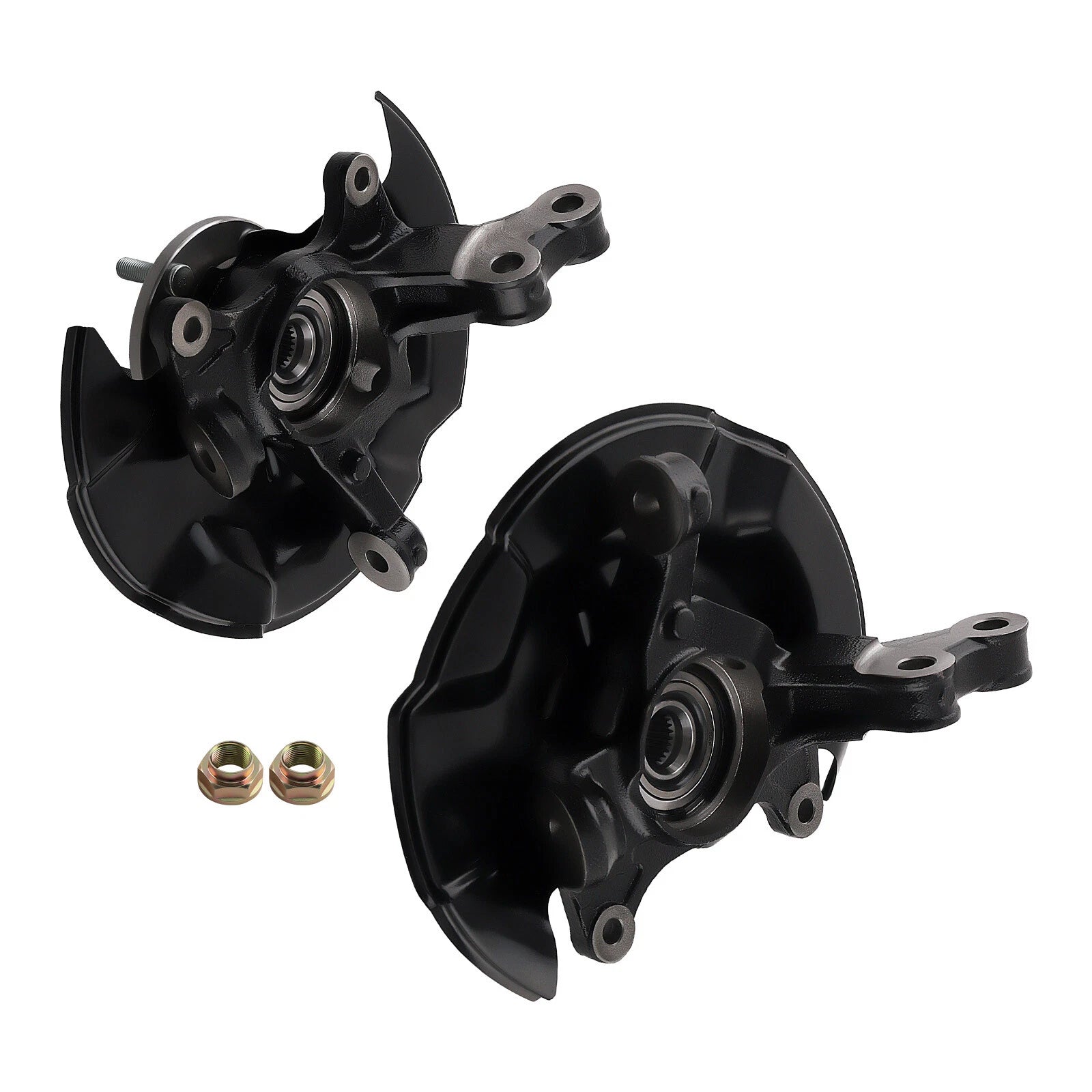 Front Steering Knuckles & Wheel Hub Bearings for Toyota Corolla Matrix (2014-2018)