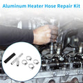 Set of 1 Aluminum Heater Hose Repair Kit for Dodge Grand Caravan (2008–2009)