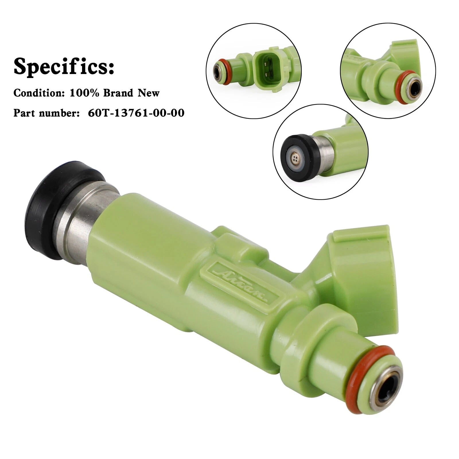 Fuel Injector Assembly 60T-13761-00-00 for Yamaha GP1300R (2003–2008)