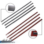 Set of 4 Body Side Molding Trim for Silverado/Sierra Crew Cab