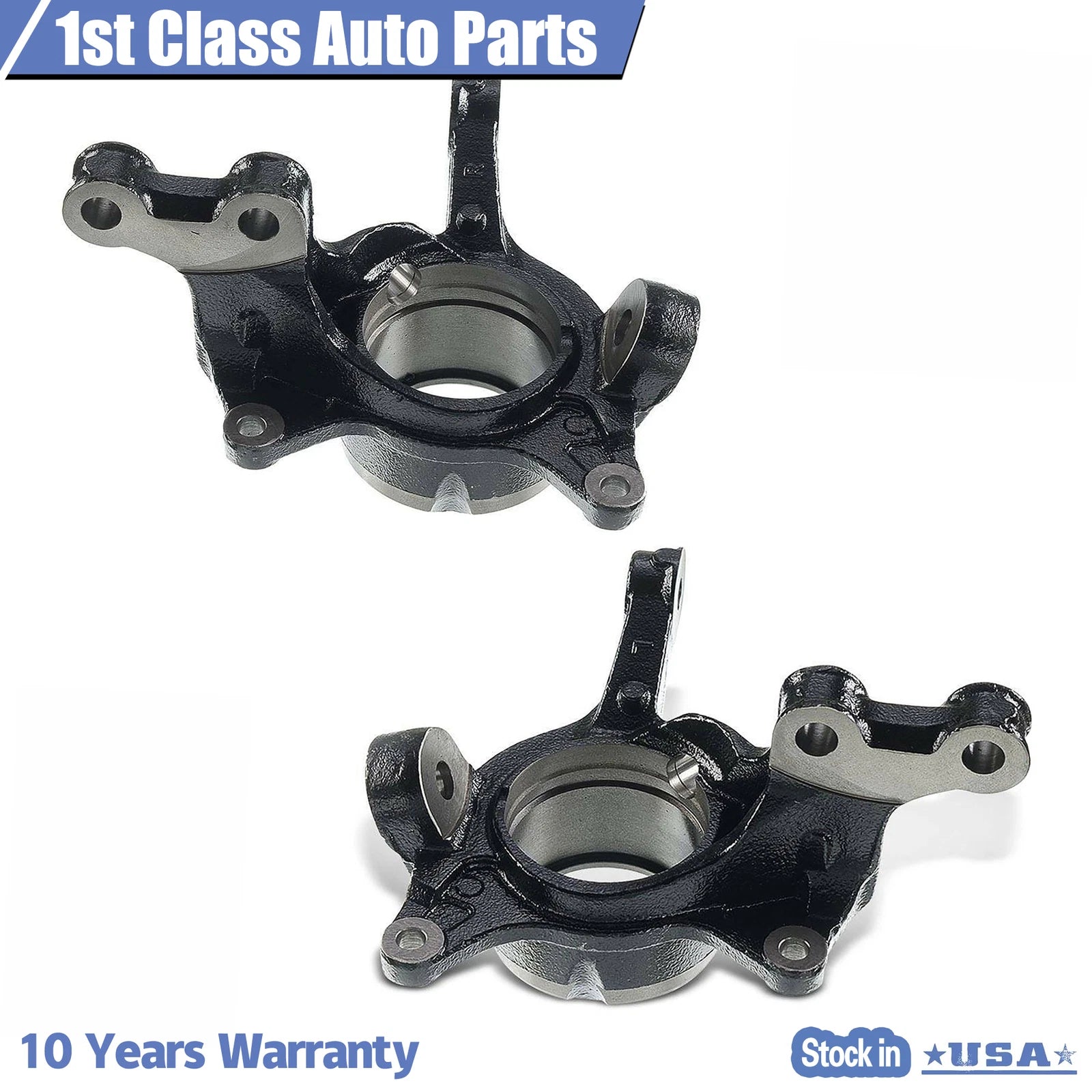 2X Front Steering Knuckle for Toyota Highlander Sienna (2008–2019)