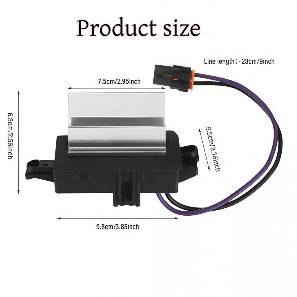 Blower Motor Fan Resistor 4P1516 for Chevrolet GMC (12V)