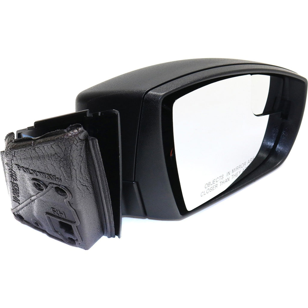 Manual Folding Textured Black Mirror for Ford Focus (2012–2014)