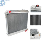 3 Row Aluminum Radiator for Chevy C10 Pickup V8 (1964–1966)