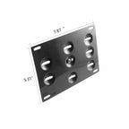 Tow Hook Bumper Mount Bracket for Mazda 3 6 CX-5 MX-5 Miata (2010-2024)
