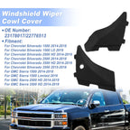 Set of 2 Windshield Cowl for Chevrolet Silverado 1500 (2014–2018) 23178017