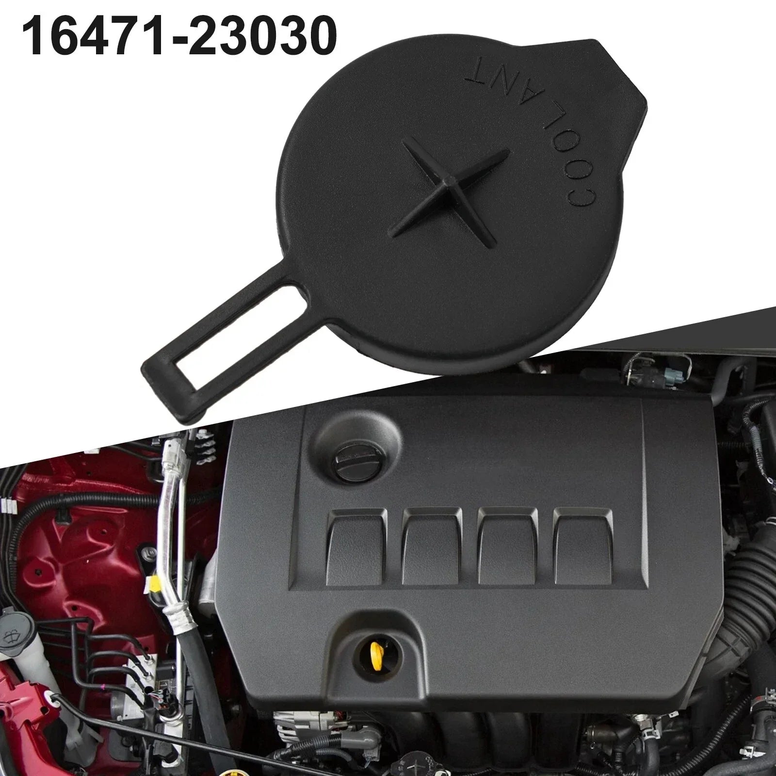 Engine Coolant Reservoir Cap for Toyota Corolla/Yaris (2014–2019)
