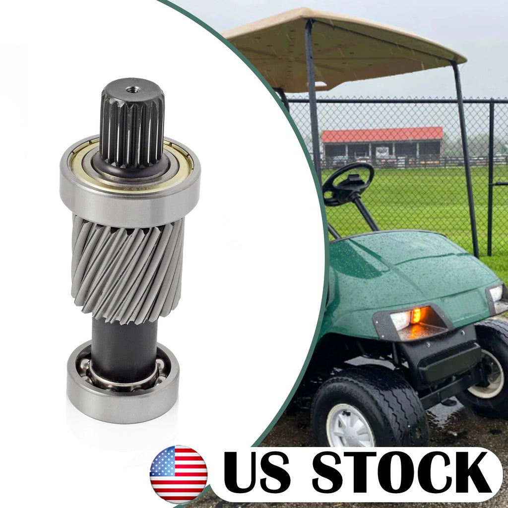 Input Shaft With Bearing Kit 21T/19T for EZGO Electric Golf Cart (1994–Present)