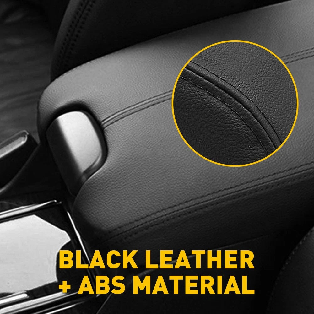 Armrest Console Cover for Honda Accord (2008â2012) Black Leather