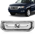 Chrome Front Bumper Grille for Honda Ridgeline (2009–2011)