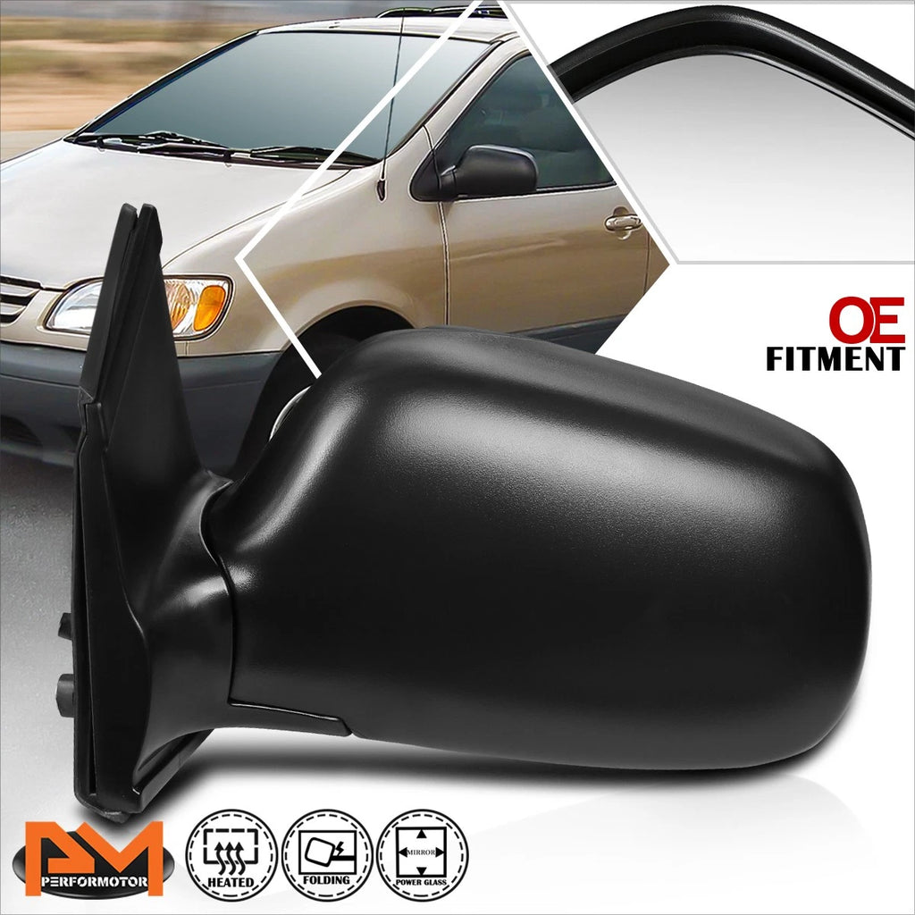 Powered Heated Side Rear View Mirror for Toyota Sienna (1998–2003)