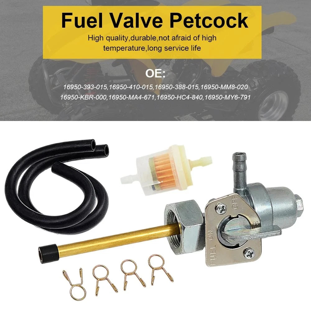 Gas Tank Fuel Petcock Switch Valve for Honda ATV ATC250SX/ATC250ES (1985–1987)