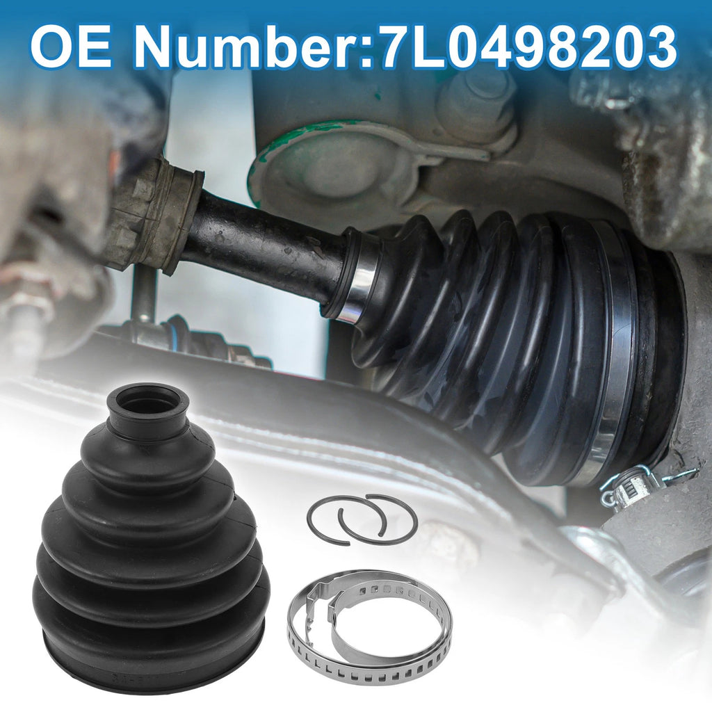 Outer CV Joint Boot Kit w/ Clamps for Audi A3, Q7 (2017–2020)