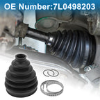 Outer CV Joint Boot Kit w/ Clamps for Audi A3, Q7 (2017–2020)
