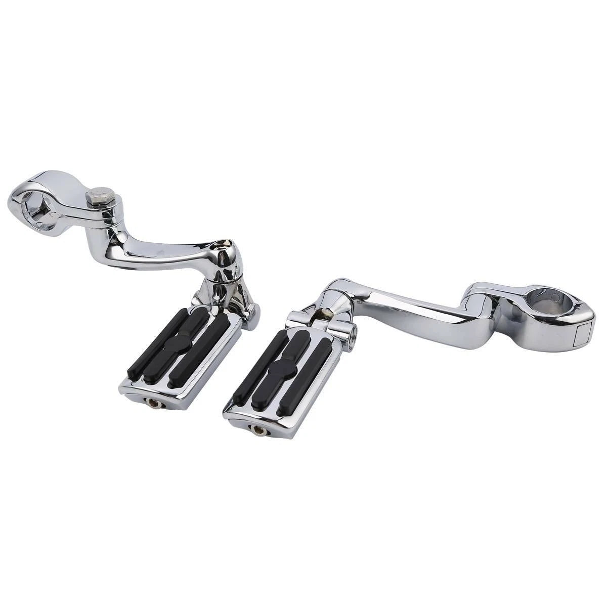 32mm Adjustable Footpeg Peg Mount Kit for Harley (Fit 1 1/4" Highway Bar)